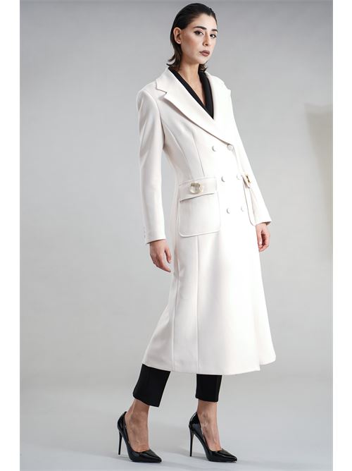 Cappotto doppio petto GM by Gai Mattiolo | GM3315BURRO